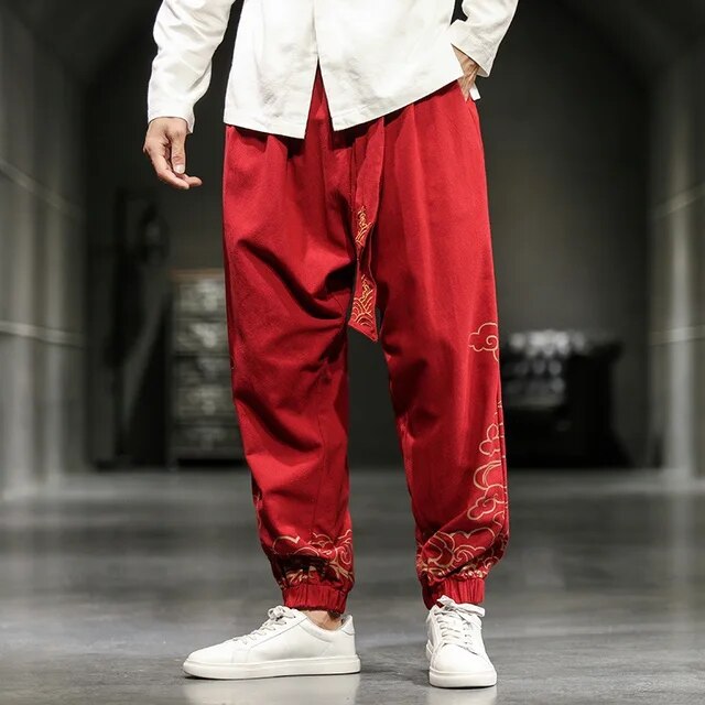Taiji Cotton Linen Pants