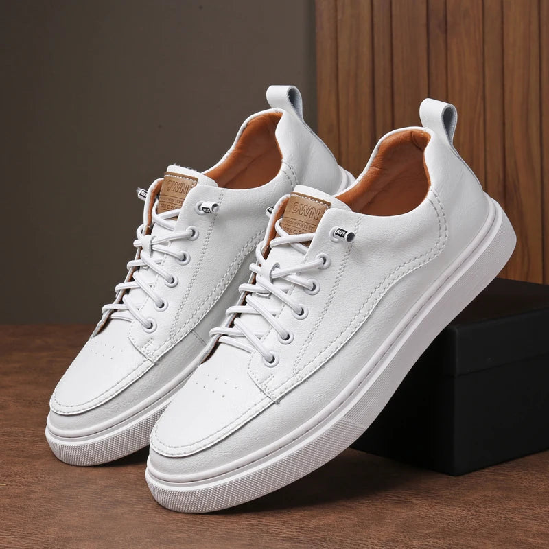 Aston Genuine Leather Sneakers