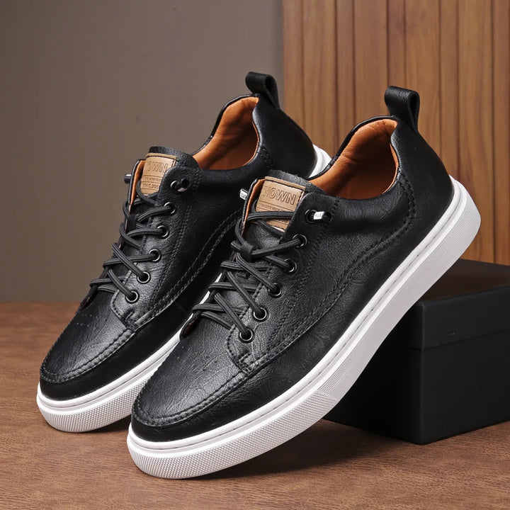 Aston Genuine Leather Sneakers