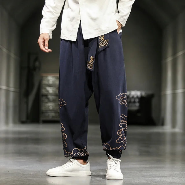 Taiji Cotton Linen Pants