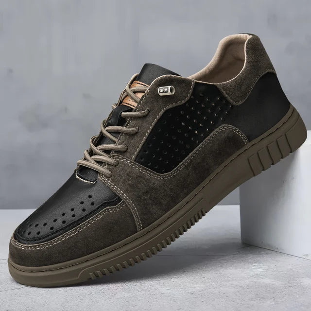 UrbanTrek™ Genuine Leather Sneakers