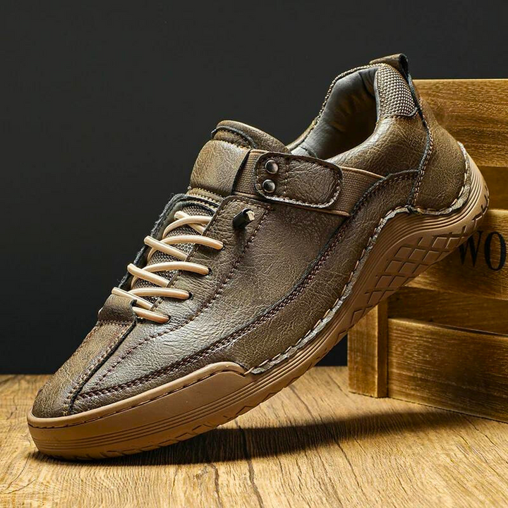 Enzo Genuine Leather Sneakers