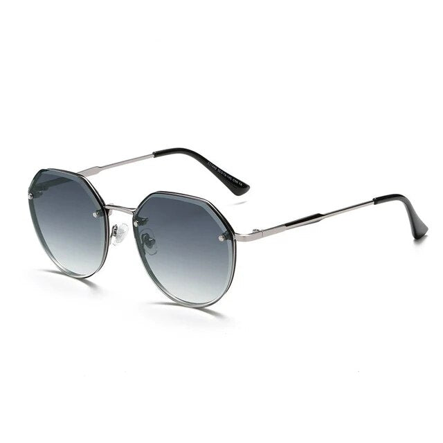 OptiLuxe™ Vintage Metal Sunglasses