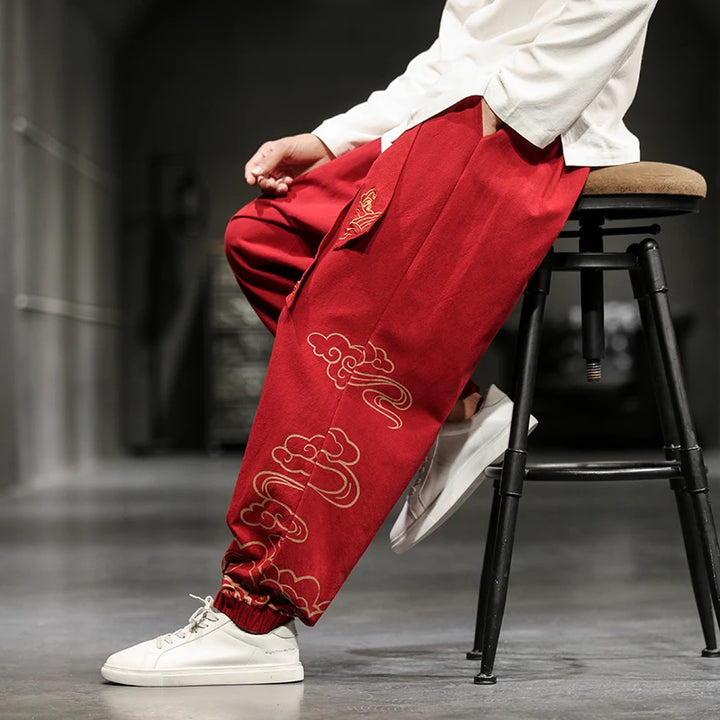 Taiji Cotton Linen Pants