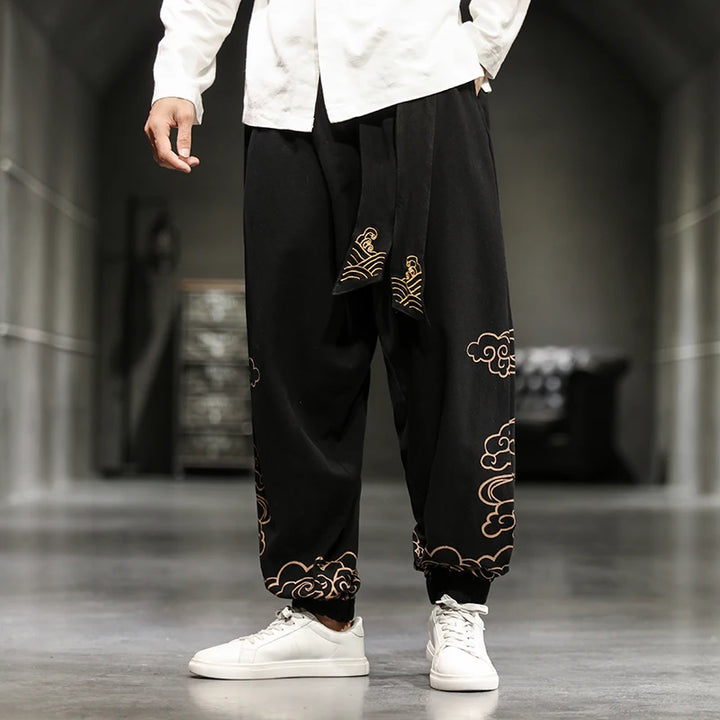 Taiji Cotton Linen Pants