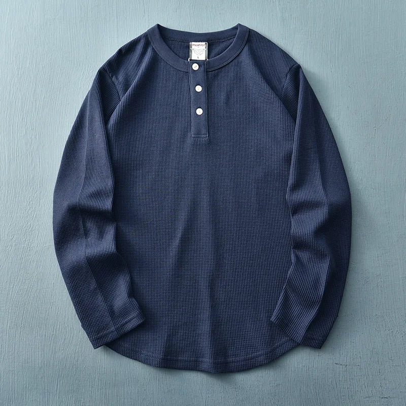 Okemo™ Waffle Knit Henley