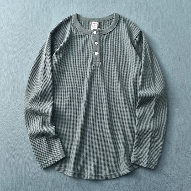 Okemo™ Waffle Knit Henley