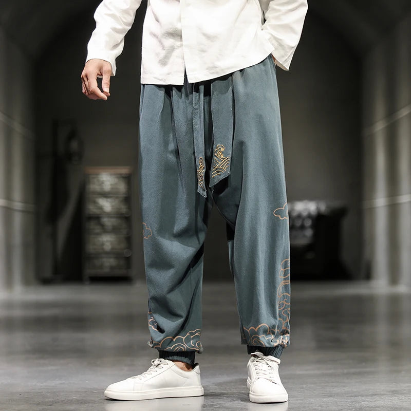 Taiji Cotton Linen Pants