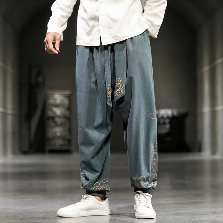 Taiji Cotton Linen Pants