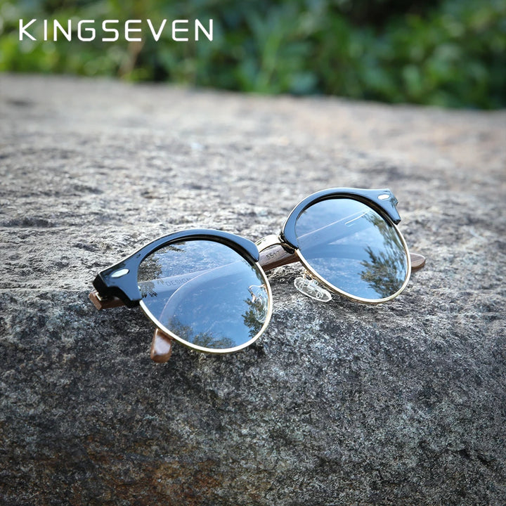 Kingseven™ Luxury Wood Sunglasses