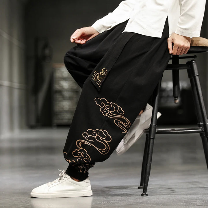 Taiji Cotton Linen Pants