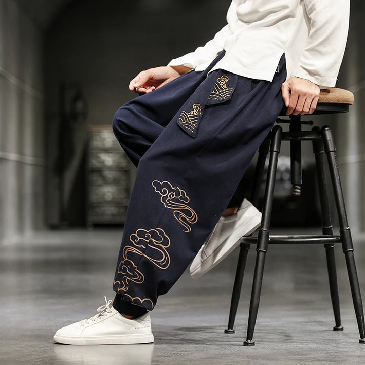 Taiji Cotton Linen Pants