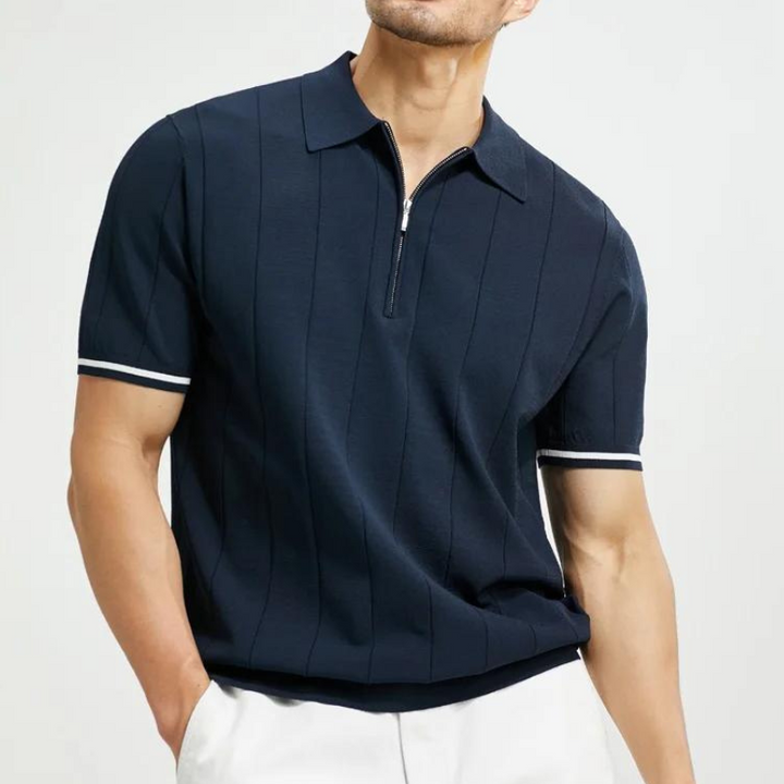 Vercelli Quarter Zip Polo