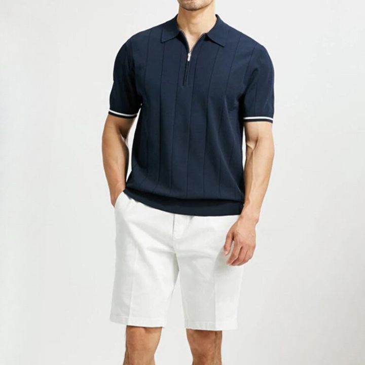 Vercelli Quarter Zip Polo