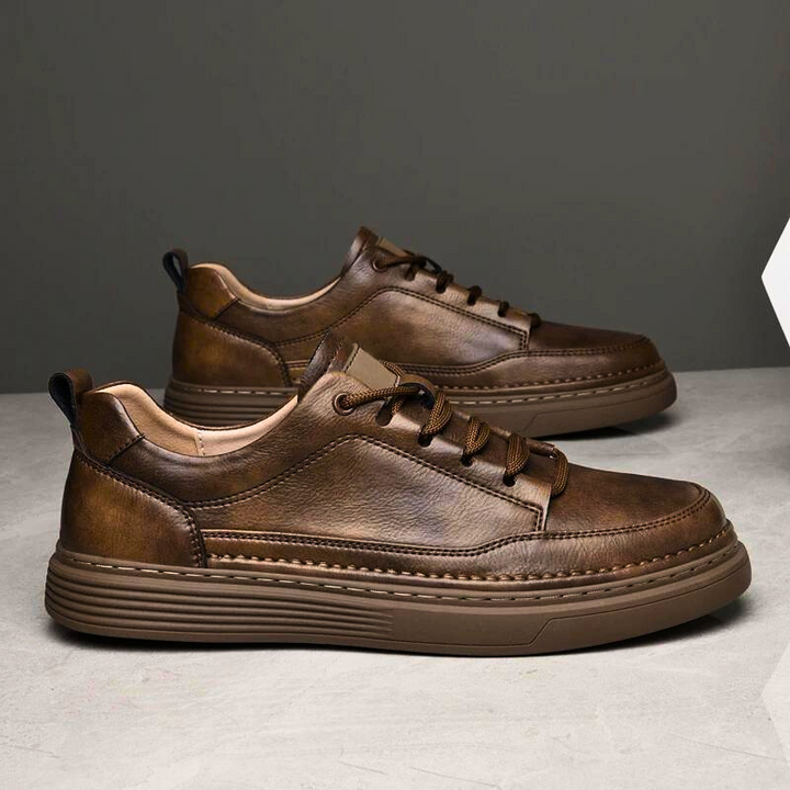 Franco Genuine Leather Sneakers