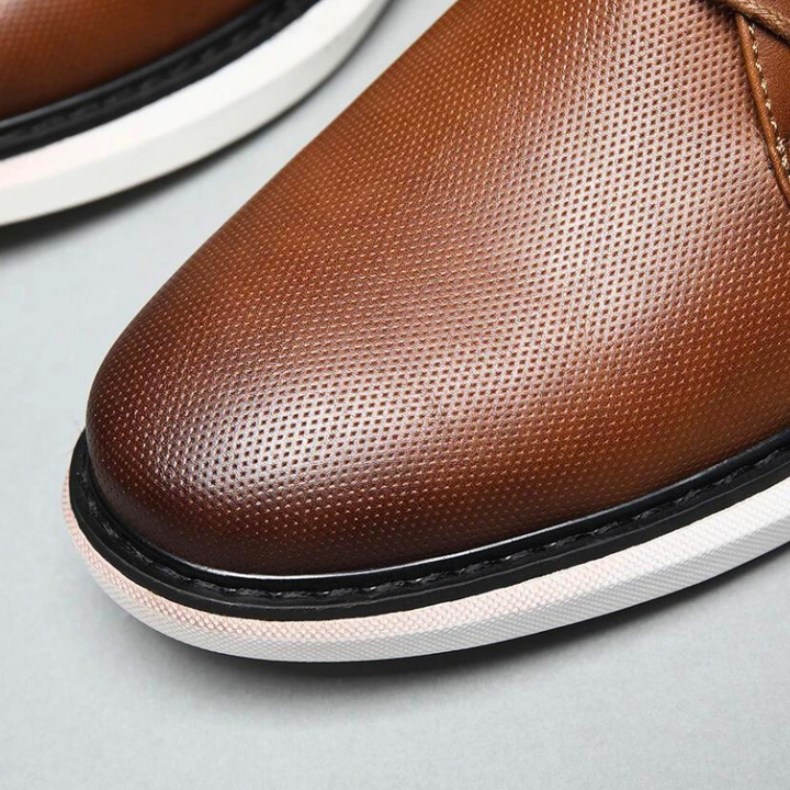 Francois Genuine Leather Oxfords