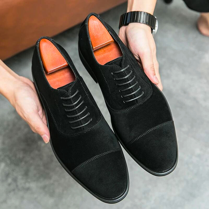 Portofino Suede Oxfords