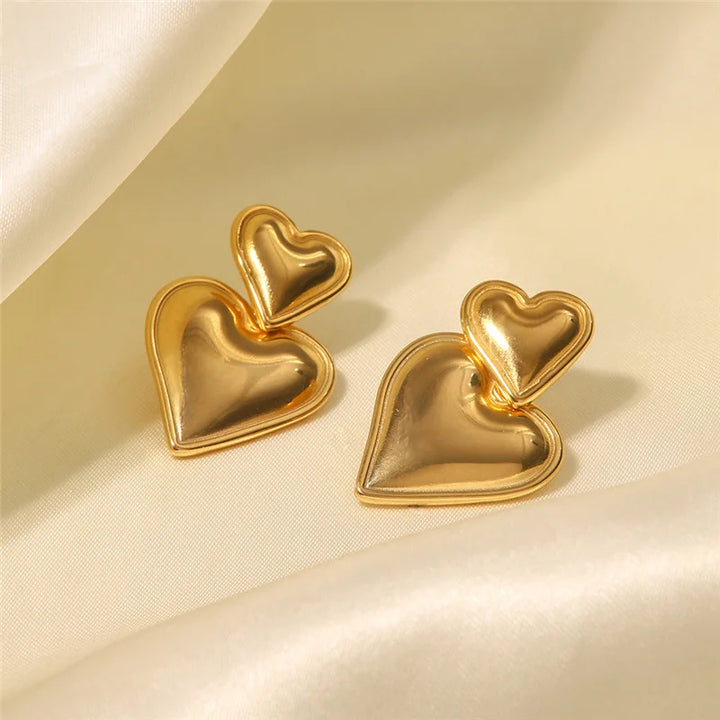 Elara Heart Earrings