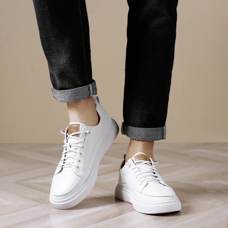 Aston Genuine Leather Sneakers