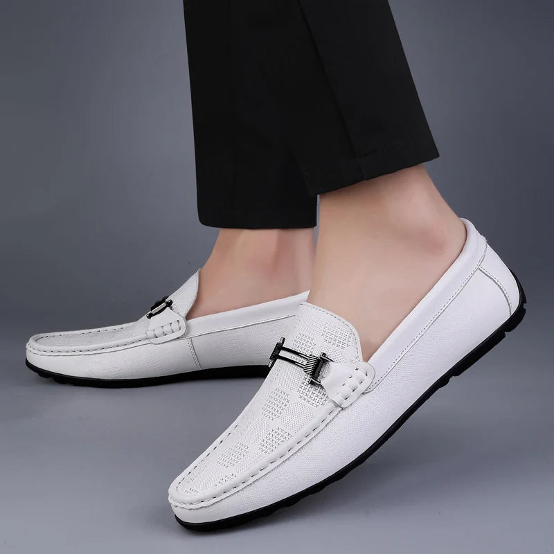 Fiori Genuine Leather Driver Shoes