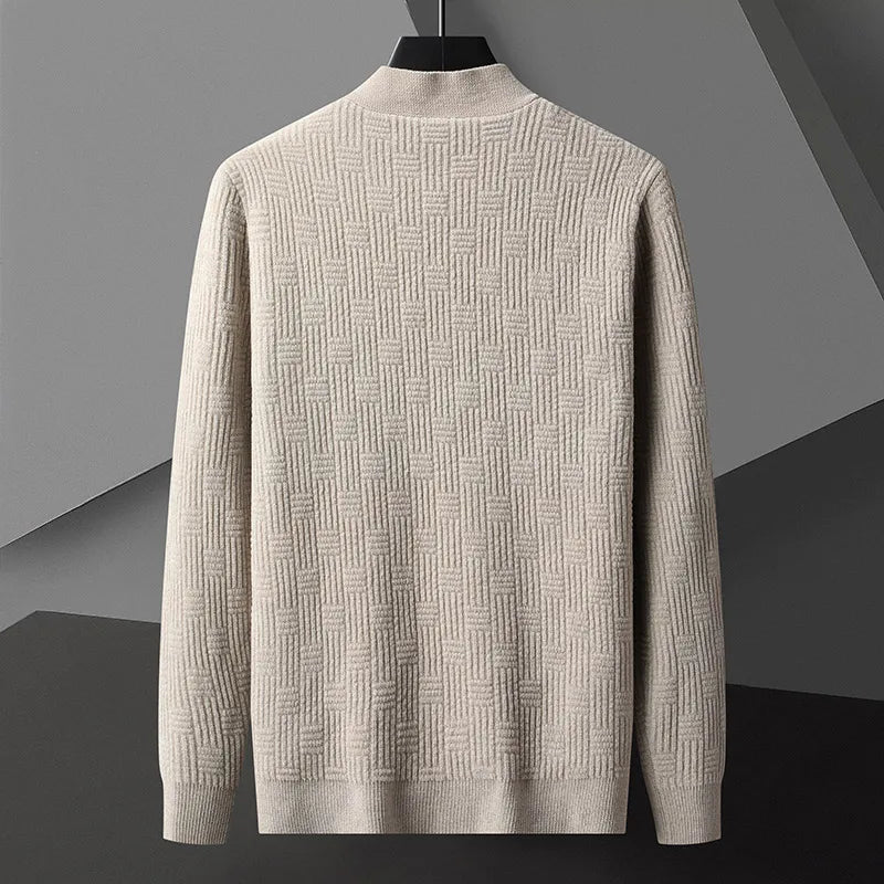 Enzo Wool Knit Cardigan
