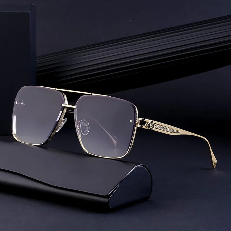 Bracciano Square Metal Sunglasses