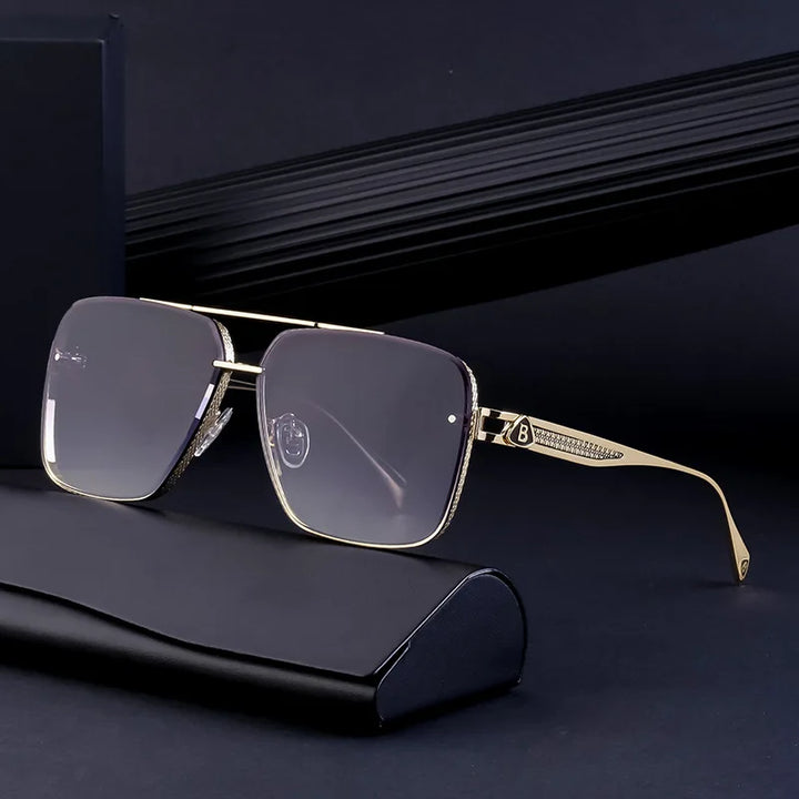 Bracciano Square Metal Sunglasses