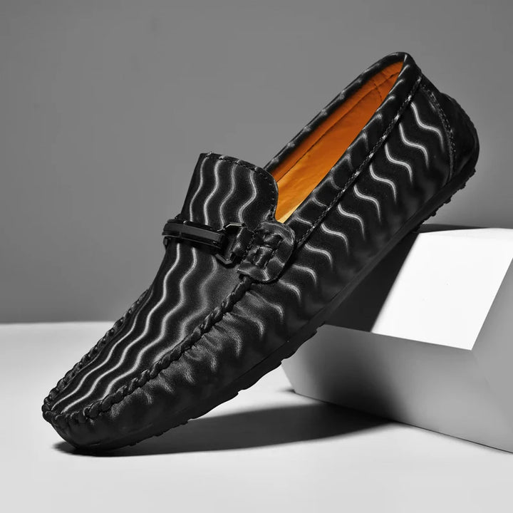 Fiero Genuine Leather Driver Shoes