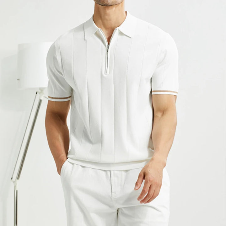 Vercelli Quarter Zip Polo