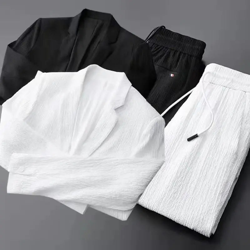 Sorvei Cotton Linen Suit