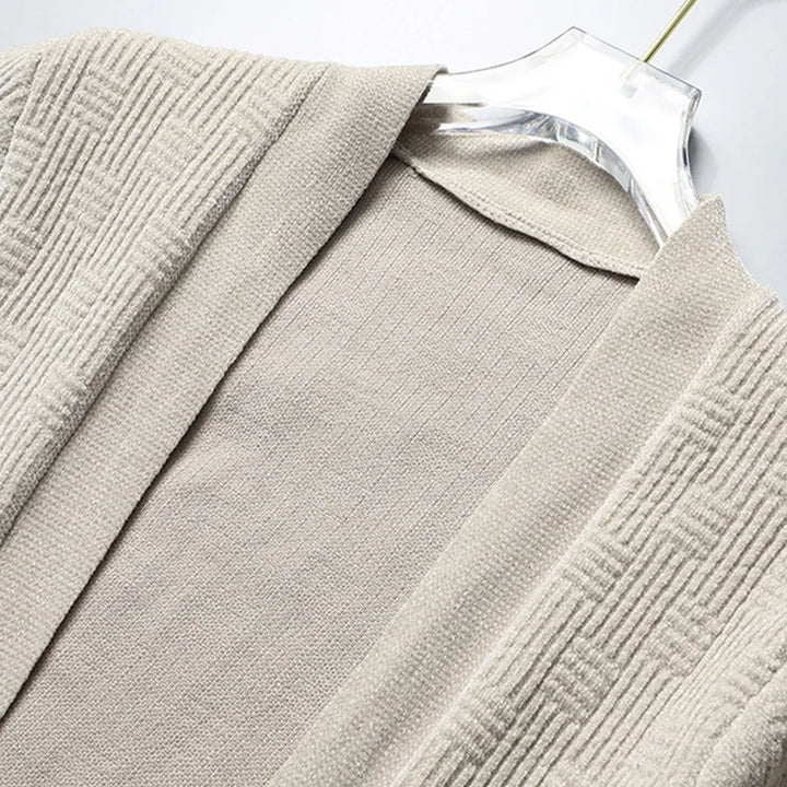 Enzo Wool Knit Cardigan