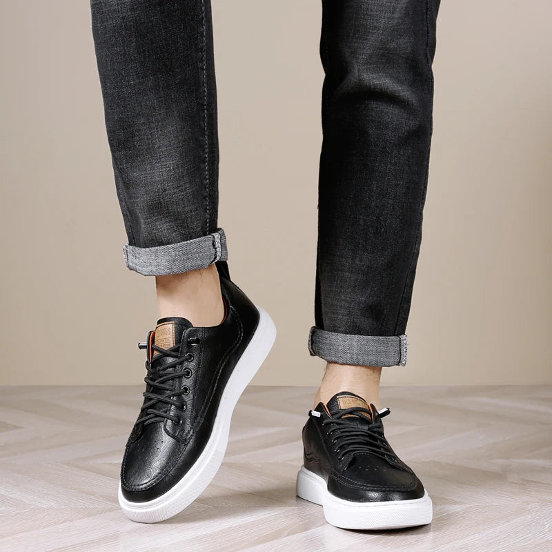 Aston Genuine Leather Sneakers