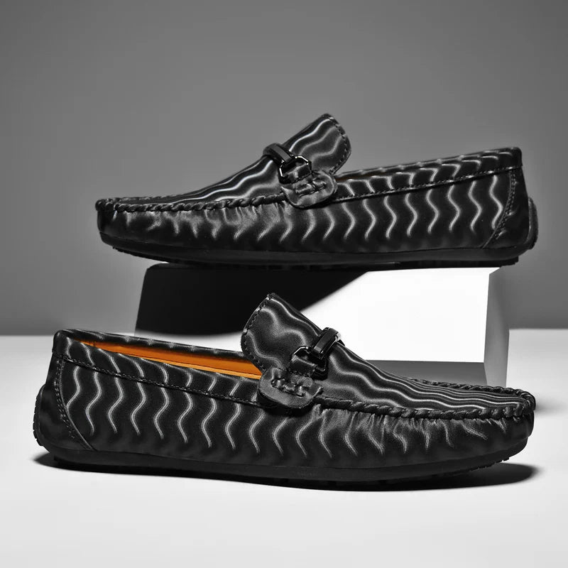Fiero Genuine Leather Driver Shoes
