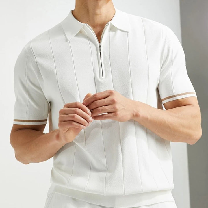 Vercelli Quarter Zip Polo
