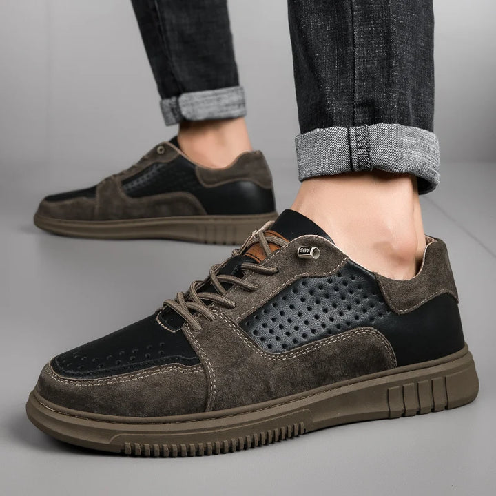 UrbanTrek™ Genuine Leather Sneakers