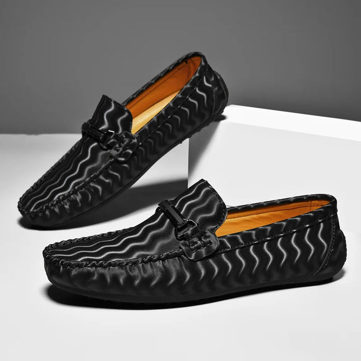 Fiero Genuine Leather Driver Shoes