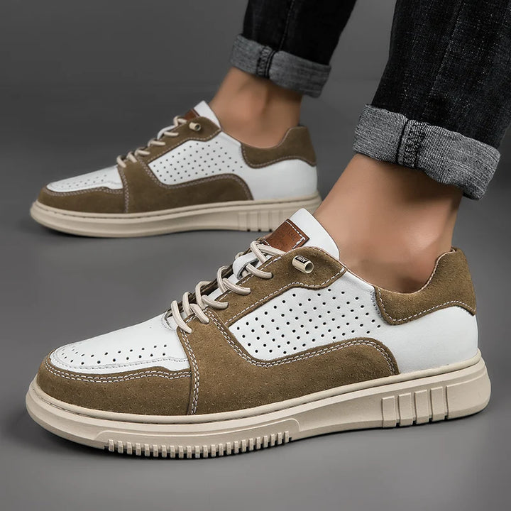 UrbanTrek™ Genuine Leather Sneakers