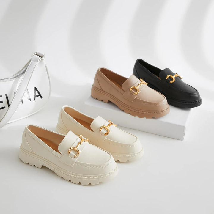 Lucetti™ Designer Buckled Loafers