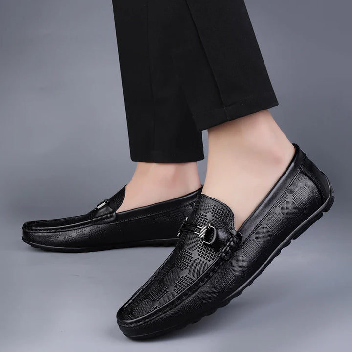 Fiori Genuine Leather Driver Shoes