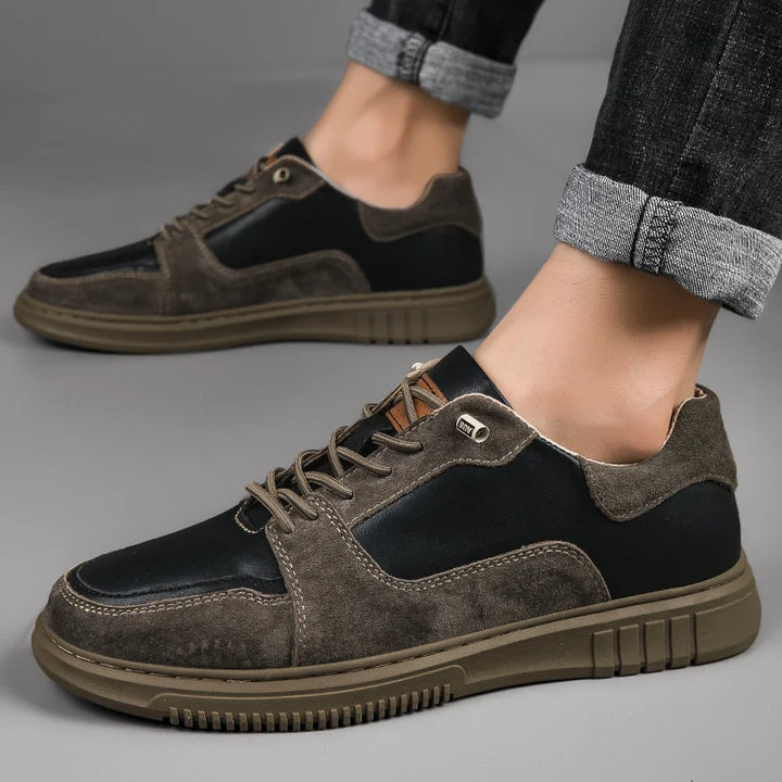 UrbanTrek™ Genuine Leather Sneakers
