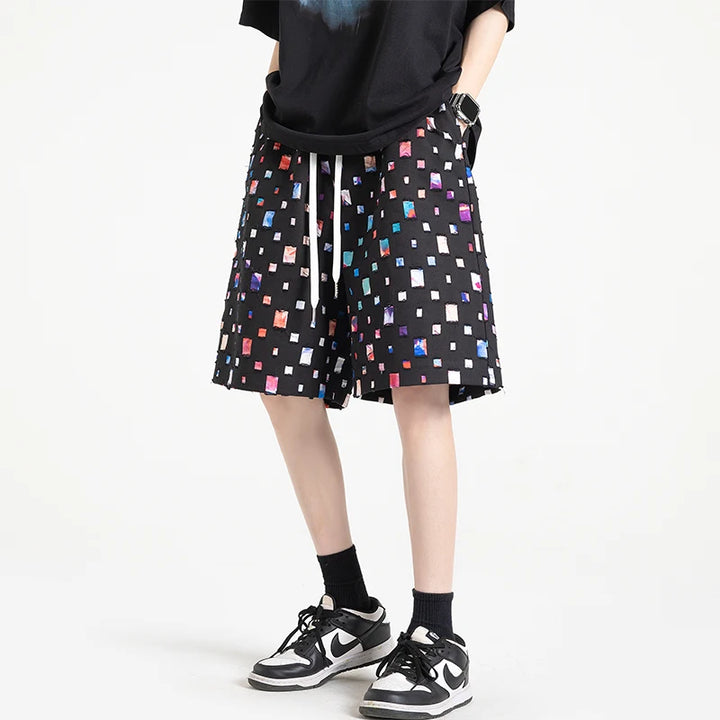 Fiore Frayed Denim Shorts