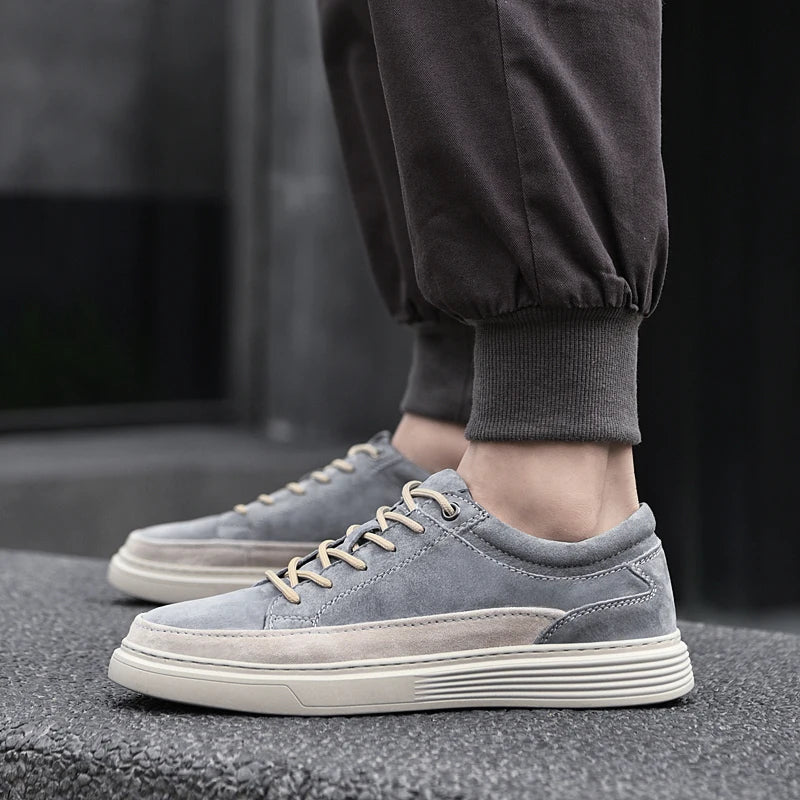 Duvali Genuine Leather Sneakers