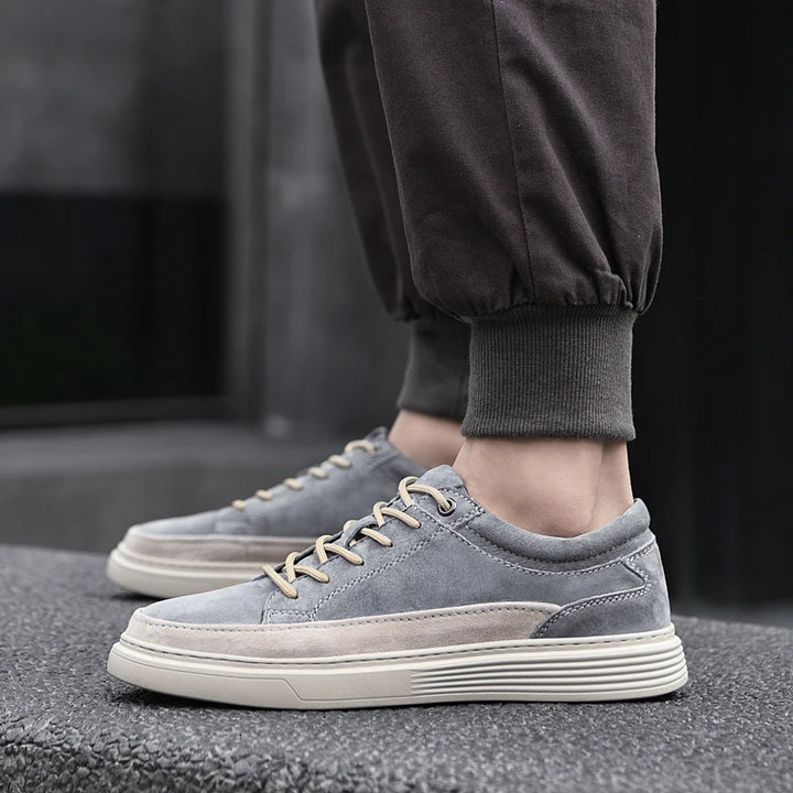 Duvali Genuine Leather Sneakers