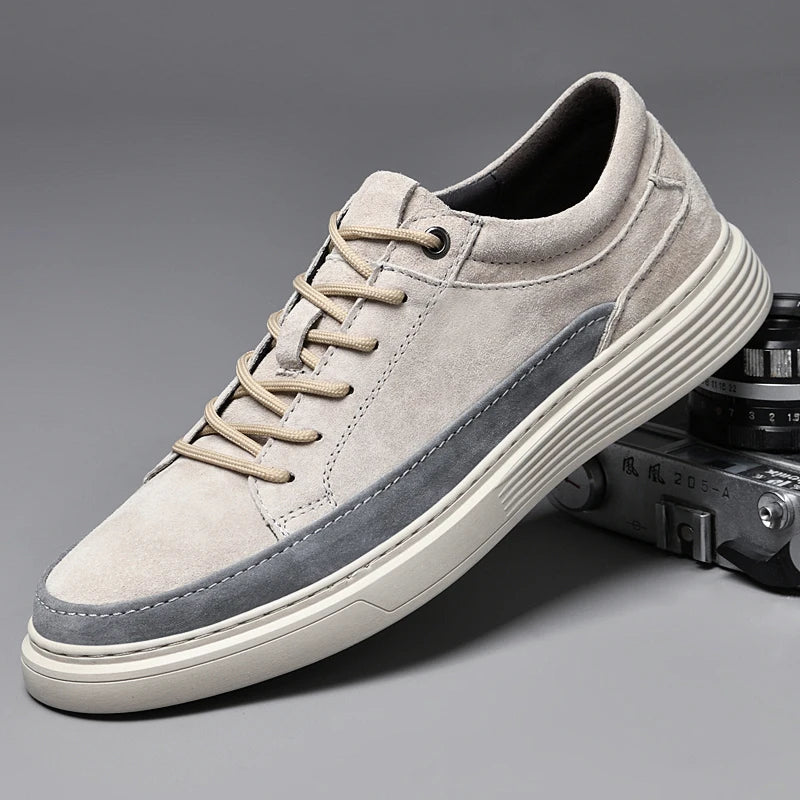 Duvali Genuine Leather Sneakers