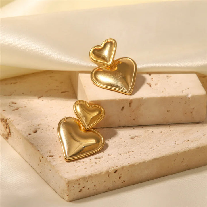 Elara Heart Earrings