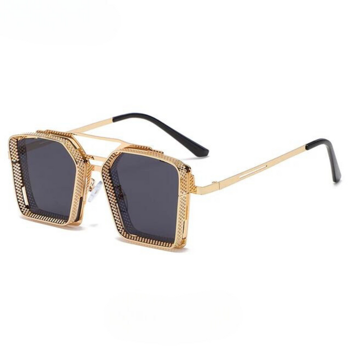 OptiLuxe™ Retro Steampunk Sunglasses