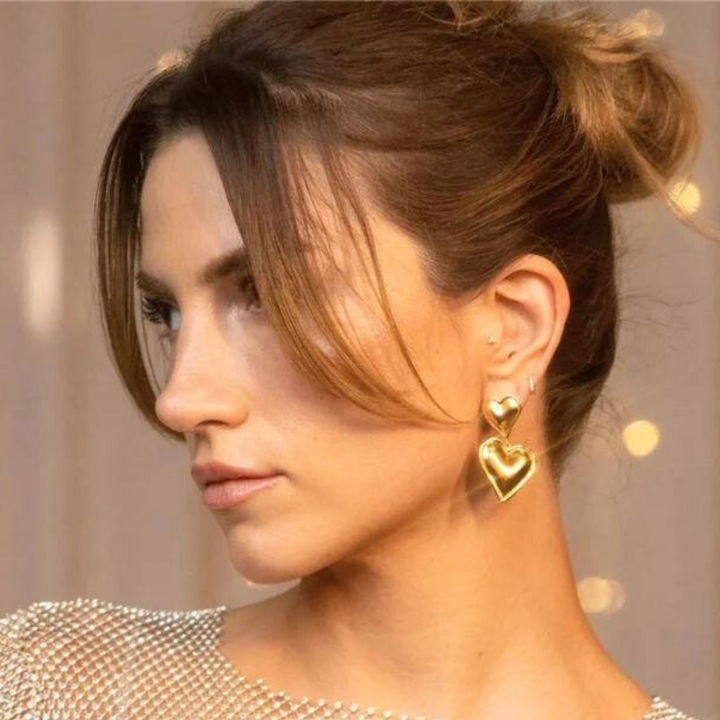 Elara Heart Earrings