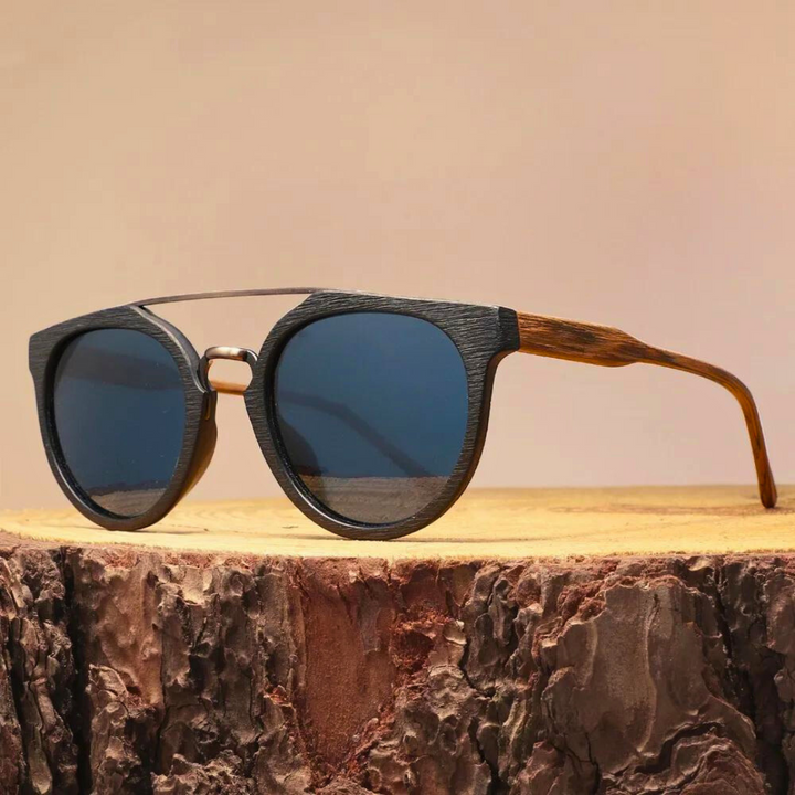 Paolo Vintage Wooden Sunglasses