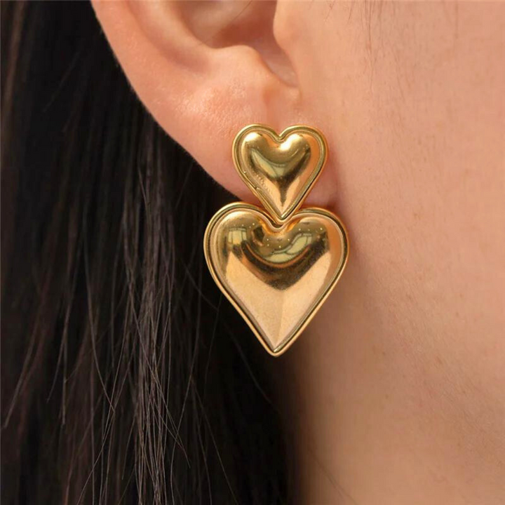 Elara Heart Earrings