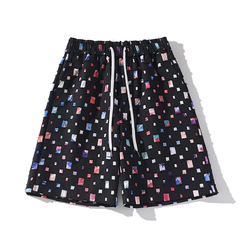 Fiore Frayed Denim Shorts